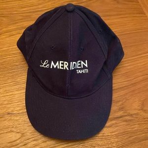 New Le Meridian Tahiti Navy Ball Cap